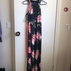 Long floral dress